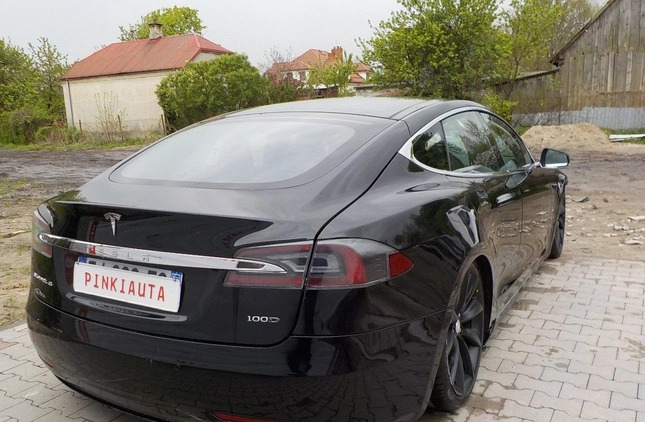 Tesla Model S cena 69900 przebieg: 120025, rok produkcji 2019 z Lędziny małe 352